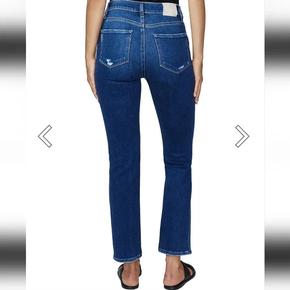 NWOT Women's Paige Cindy Emotion Distressed Jeans - Picture 11 of 14